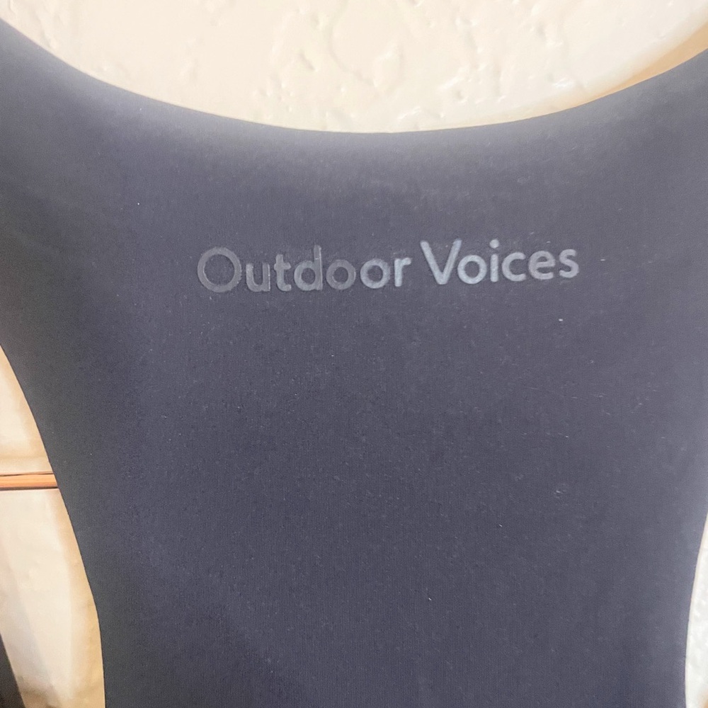 Outdoor Voices Volley Racerback Dress Navy Athletic Tennis Active Size S - Picture 7 of 9